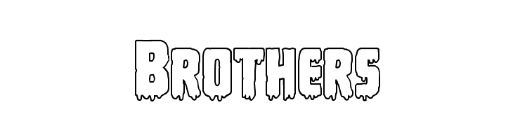 Deathblood Outline  Free Fonts Download