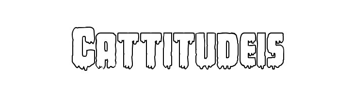 Deathblood Outline  Free Fonts Download