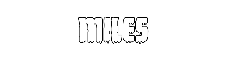 Deathblood Outline  Free Fonts Download