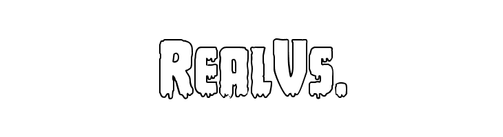 Deathblood Outline  Free Fonts Download