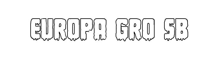Deathblood Outline  Free Fonts Download