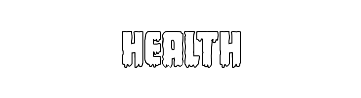 Deathblood Outline  Free Fonts Download