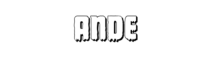 Deathblood 3D  Free Fonts Download