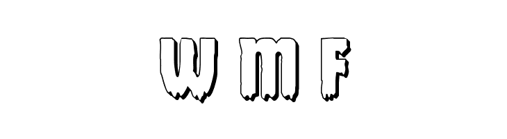 Deathblood 3D  Free Fonts Download