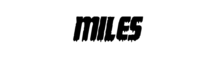 Deathblood Italic  Free Fonts Download