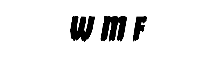 Deathblood Bold Italic  Free Fonts Download