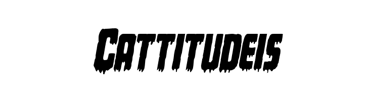 Deathblood Condensed Italic  Free Fonts Download