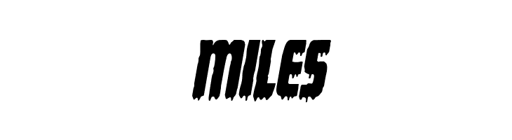 Deathblood Condensed Italic  Free Fonts Download