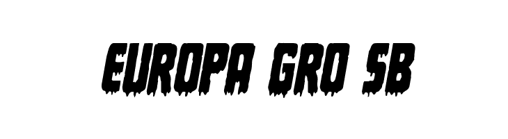 Deathblood Condensed Italic  Free Fonts Download