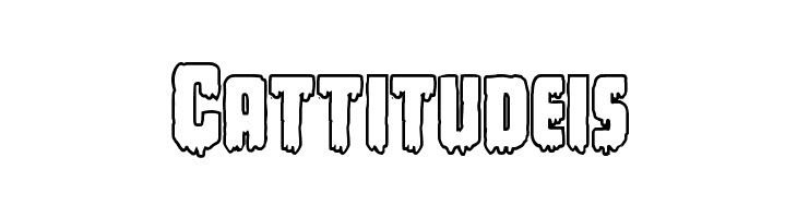 Deathblood Bold Outline  Free Fonts Download