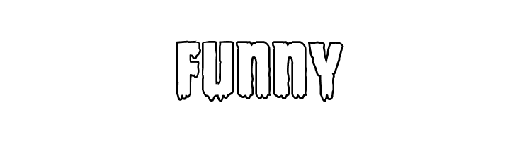 Deathblood Bold Outline  Free Fonts Download