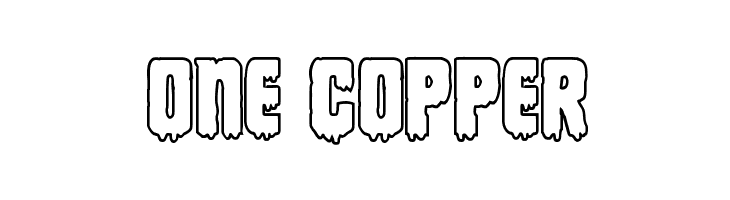 Deathblood Bold Outline  Free Fonts Download