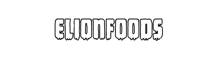 Deathblood Bold Outline  Free Fonts Download