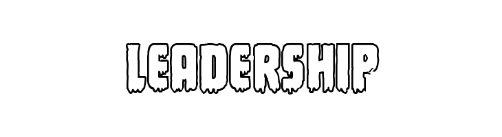 Deathblood Bold Outline  Free Fonts Download