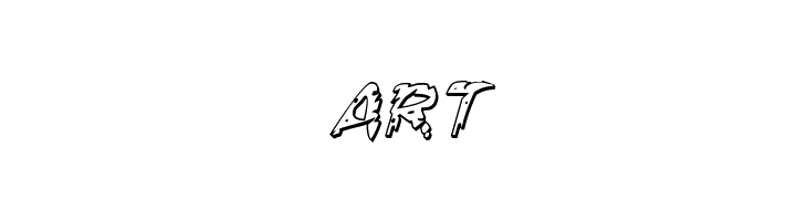 Flesh-Eating Comic 3D Italic  Free Fonts Download