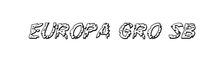 Flesh-Eating Comic 3D Italic  Free Fonts Download