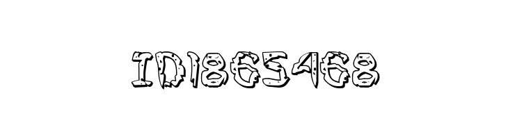 Flesh-Eating Comic 3D Regular  Free Fonts Download