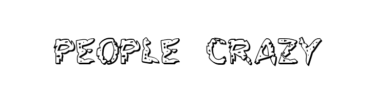 Flesh-Eating Comic 3D Regular  Free Fonts Download