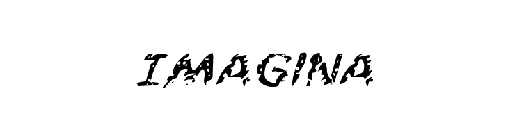 Flesh-Eating Comic Expanded Italic  Free Fonts Download