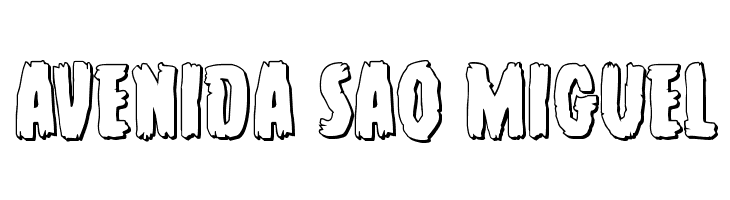 Young Frankenstein 3D Regular  Free Fonts Download