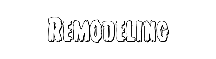 Young Frankenstein 3D Regular  Free Fonts Download