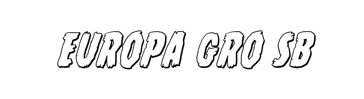 Young Frankenstein 3D Italic  Free Fonts Download