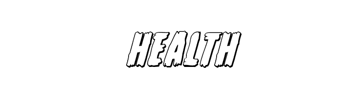 Young Frankenstein 3D Italic  Free Fonts Download