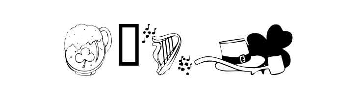 KR Irish Kat 5  Free Fonts Download