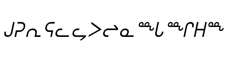 nunacom italic  Free Fonts Download