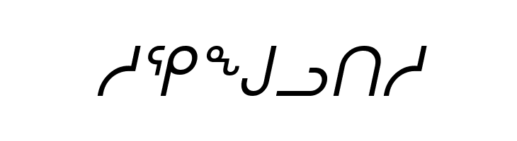 nunacom italic  Free Fonts Download