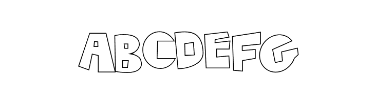 Tiki Tropic Outline  Free Fonts Download
