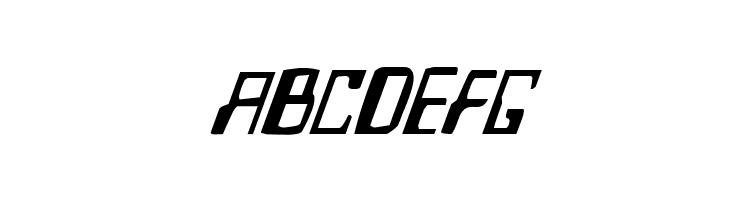 Homemade Robot Italic  Free Fonts Download