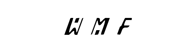 Homemade Robot Italic  Free Fonts Download