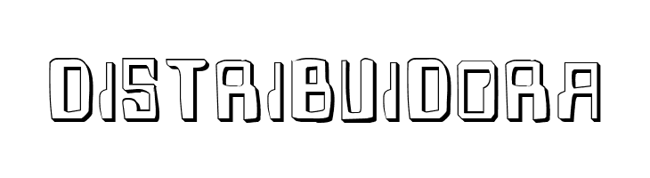 Homemade Robot Shadow  Free Fonts Download