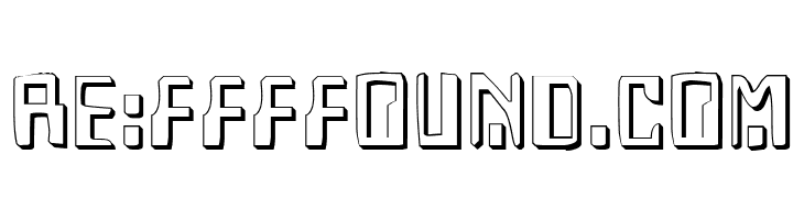 Homemade Robot Shadow  Free Fonts Download