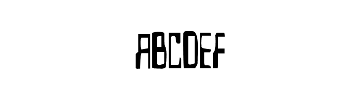 Homemade Robot Condensed  Free Fonts Download
