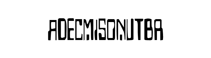 Homemade Robot Condensed  Free Fonts Download