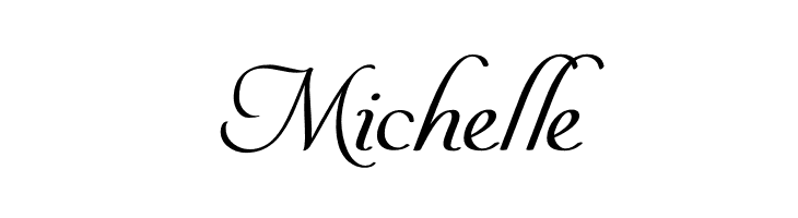 Michelle YoureInvited-Heavy Font