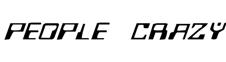 Homemade Robot Expanded Italic  Free Fonts Download