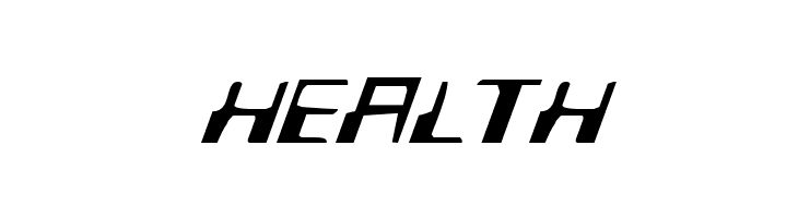 Homemade Robot Expanded Italic  Free Fonts Download
