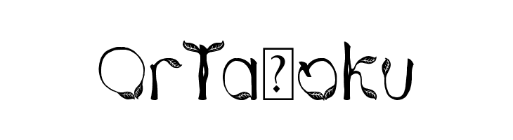 Hojas de plata  Free Fonts Download