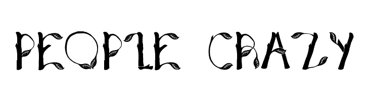 Hojas de plata  Free Fonts Download