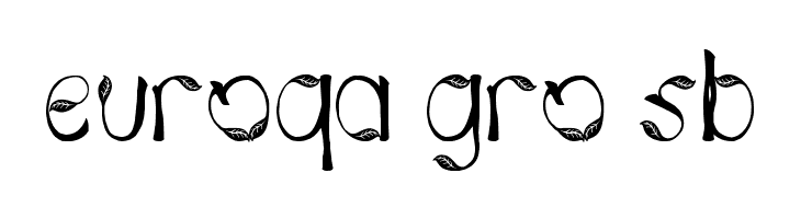 Hojas de plata  Free Fonts Download