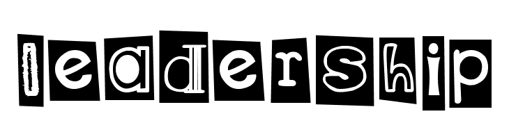 DJB Ransom Note Clipped  Free Fonts Download