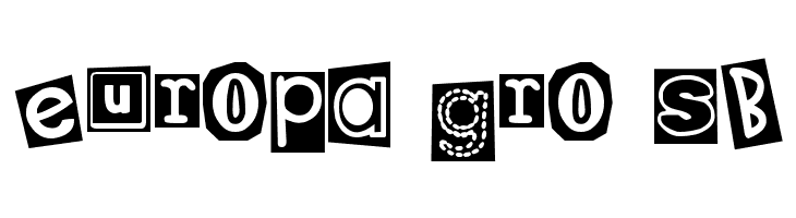 DJB Ransom Note Clipped Messy  Free Fonts Download