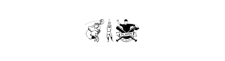 Baseball Icons  Free Fonts Download