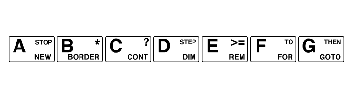 ZXSpectrum  Free Fonts Download