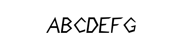 Stormblade Oblique  Free Fonts Download