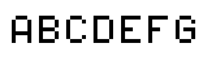Code 7x5 Regular  Free Fonts Download