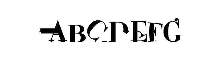 ABC 2D  Free Fonts Download